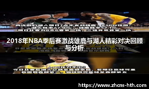 2018年NBA季后赛激战雄鹿与湖人精彩对决回顾与分析