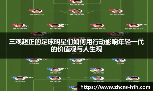 三观超正的足球明星们如何用行动影响年轻一代的价值观与人生观